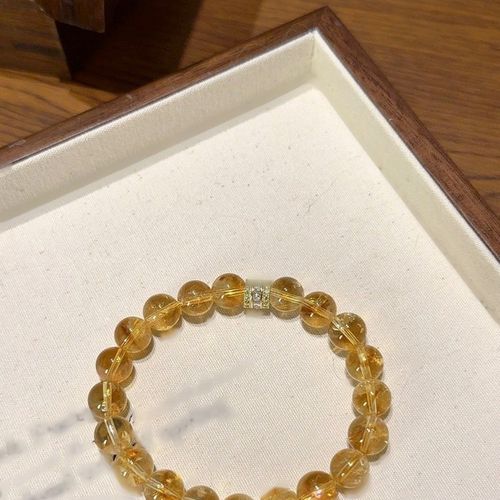 ゴールデンクォーツ ブレスレット